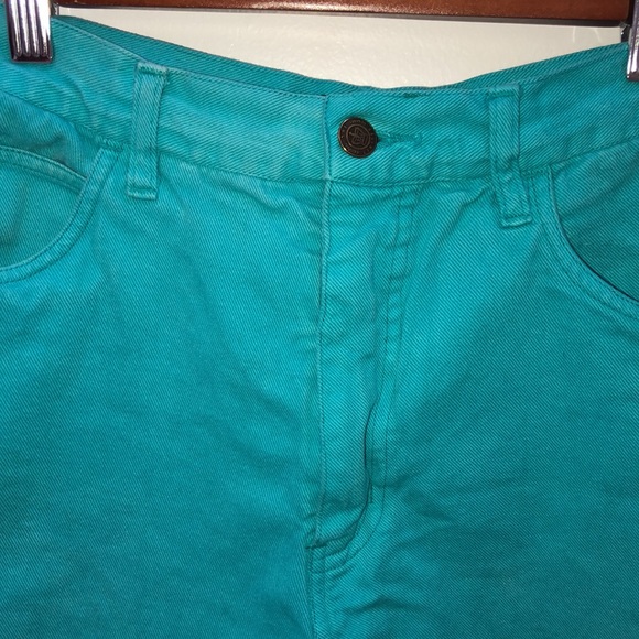 Vintage High Rise Jean Shorts - Picture 2 of 10